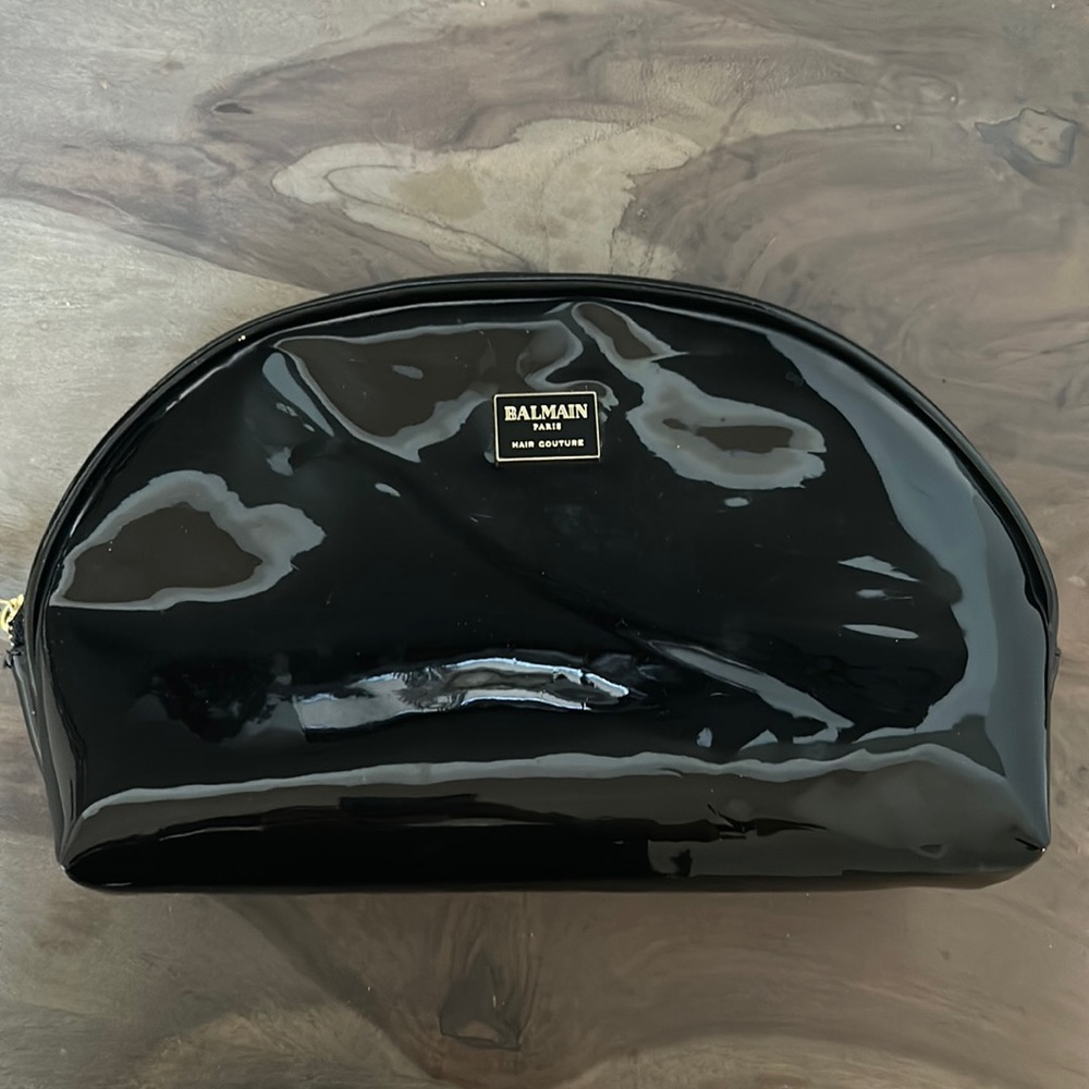 Balmain Black Makeup Case